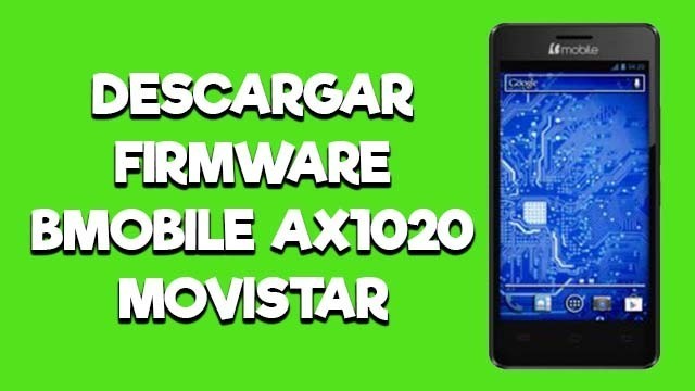 firmware bmobile ax1020 movistar